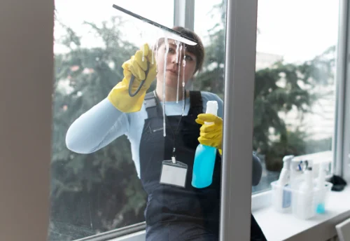 Nettoyage de vitres intérieures et extérieures à Saint-Just-d'Avray